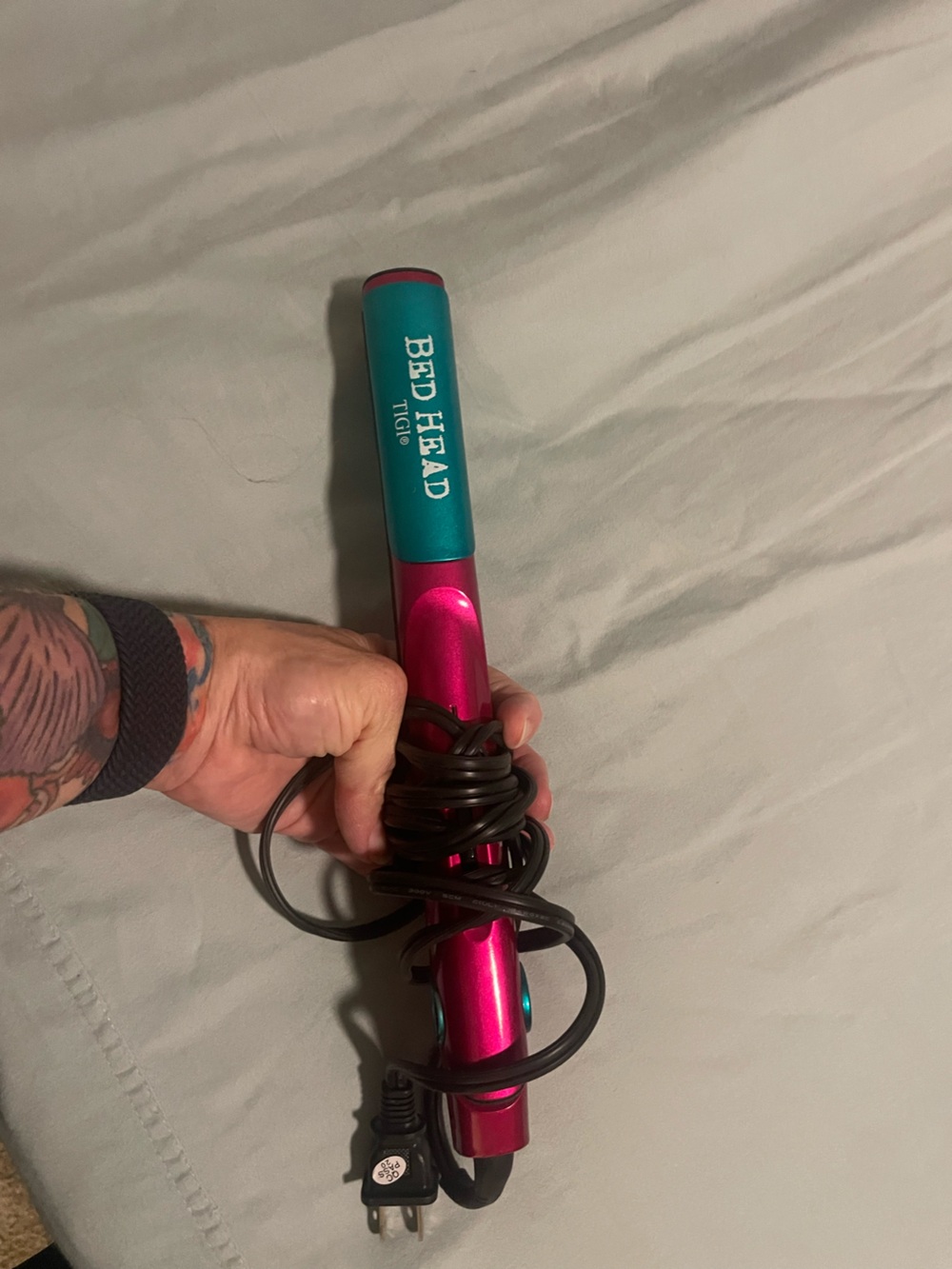 Bed Head Pink and Teal Mini Root Volume Waver